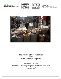 The Future of Globalization