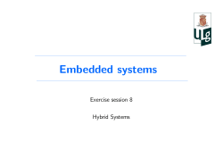 session 8 - Montefiore Institute ULg