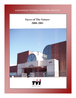 Faces of The Future 2000-2001