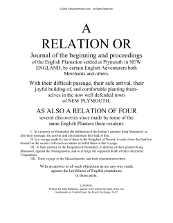 a relation or