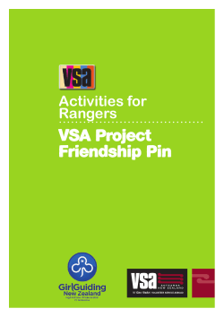 Activities for Rangers - Volunteer Service Abroad