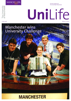 Manchester wins University Challenge