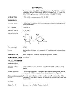 SUCRALOSE