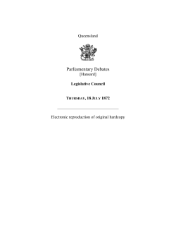 Legislative Council Hansard 1872