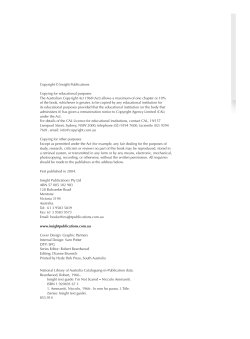 Preview - Insight Publications