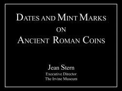 Interpreting Ancient Coins