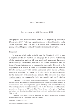 The epigrams here presented are all found in the