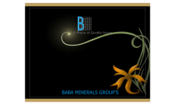 BABA MINERALS GROUP`S
