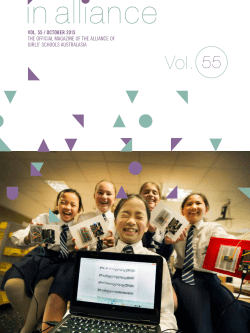 pdf 1.22 Mb - The Alliance of Girls` Schools Australasia