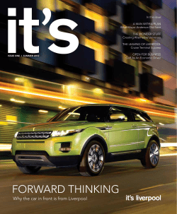 forward thinking - Liverpool Vision