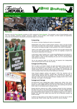 Green Republic August 2009 Newsletter