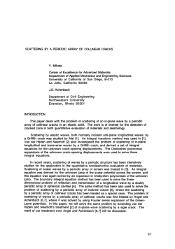 Scattering by a periodic array of collinear cracks