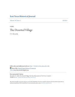 The Deserted Village