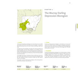 The Murray Darling Depression Bioregion