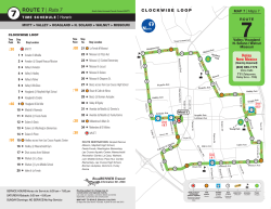 Route 7 - City of Las Cruces