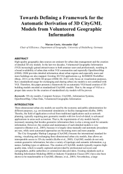 Towards Defining a Framework for the Automatic