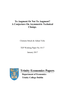 A Conjecture On Asymmetric Technical Change