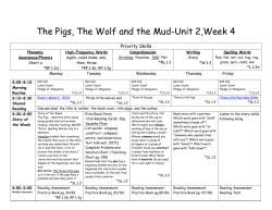 The Pigs, The Wolf and the Mud