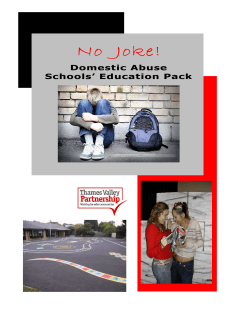 Education Handbook - Thames Valley Partnership