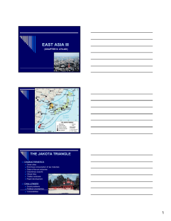 EAST ASIA III