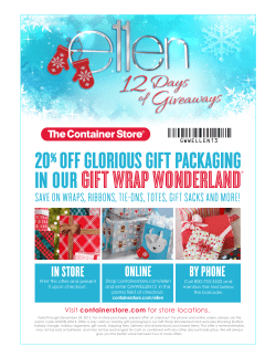 in our gift wrap wonderland