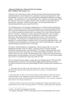 A Research Outline for a Doctoral Thesis Presentation PhD