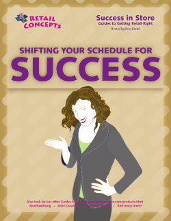 Success in Store - Retail Concepts