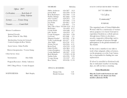 here for an overview of our 2017 schedule and membership