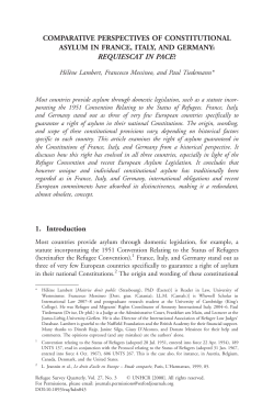 COMPARATIVE PERSPECTIVES OF