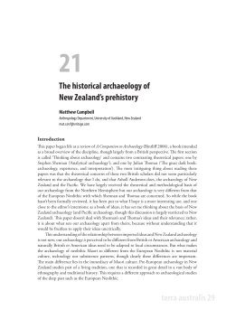 terra australis 29 The historical archaeology of - ANU Press