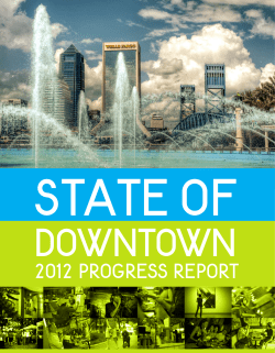 2012 Progress Report - Downtown Jacksonville