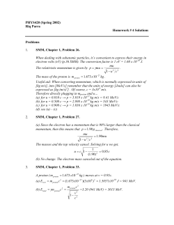 1 cu mu mu p - UMD Physics
