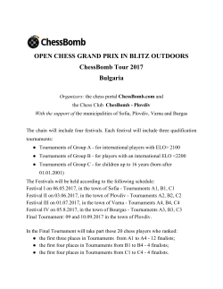 OPEN CHESS GRAND PRIX IN BLITZ OUTDOORS ChessBomb