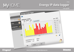 Energy IP data logger