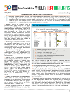 15 May 2017 - Asian Bonds Online