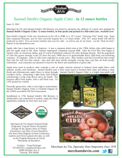 Samuel Smith`s Organic Apple Cider