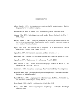 Part 5 - Rutgers Optimality Archive