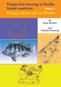 Tilapia fish farming in Pacific Island countries. Volume 2. Tilapia