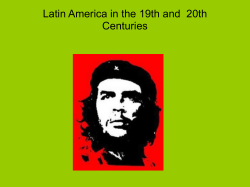 Latin America in the 20th century