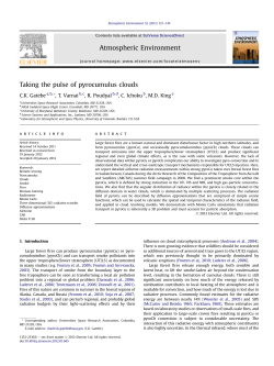 Taking the pulse of pyrocumulus clouds