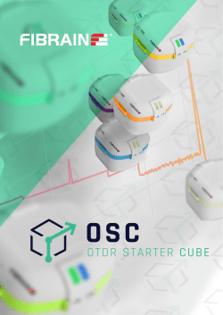 OTDR Starter Cube