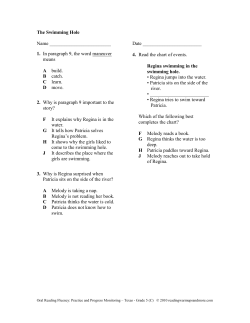 The Swimming Hole Name 1. In paragraph 9, the word maneuver