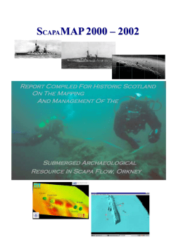 Scapa Map Report 2002