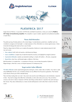 platafrica 2017 - Anglo American Platinum
