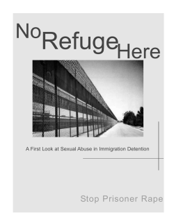 Stop Prisoner Rape - National Center on Domestic and Sexual
