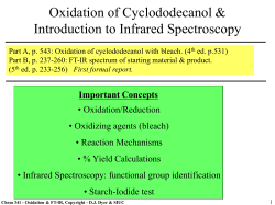 oxidation of Cyclododecanol powerpoint