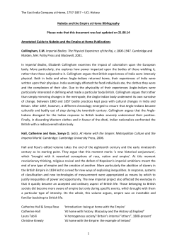 The East India Company at Home, 1757