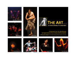 THE ART. - Stage Left Productions