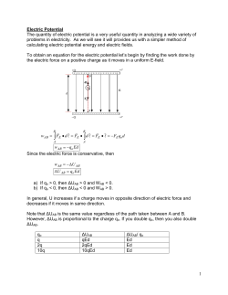 Electric Potential