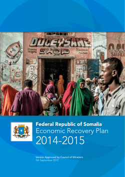 Economic Recovery Plan